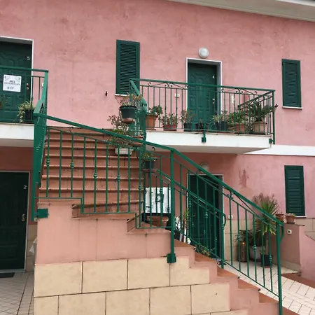 Mare Blu 1 Piano Con Terrazzo 펜션 *