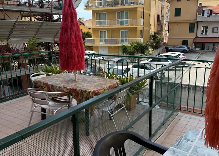 Mare Blu 1 Piano Con Terrazzo Сasa de vacaciones *